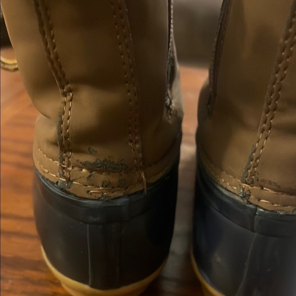 Brown and Blue Duck Boots - Picture 3 of 6